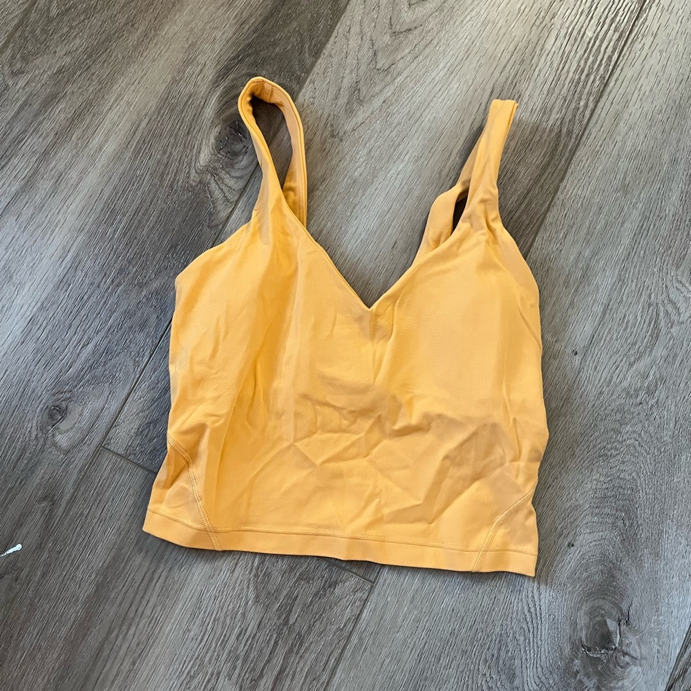 Vibrant Orange Align Tank